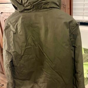 H&M Olive Green Military Jacket Water proof